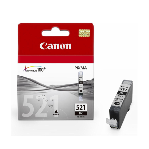 CANON CART INK SERBATOIO NERO CLI-521BK (CONTENUTO 9ML) X PIXMA IP4700